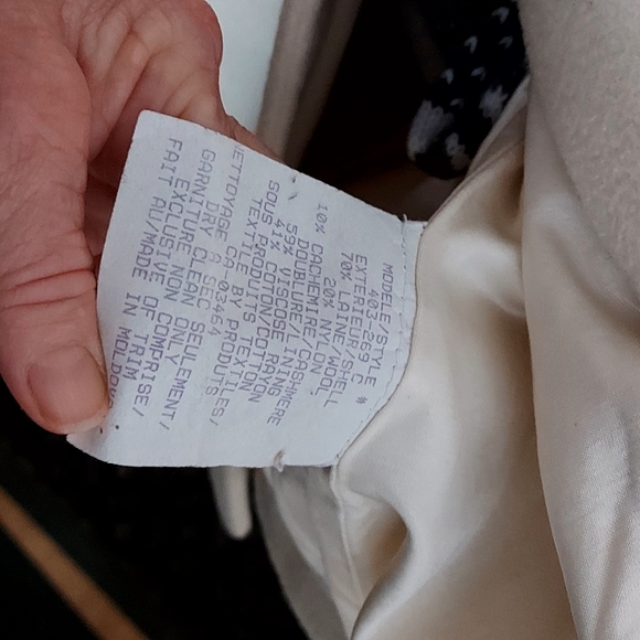 Wool double breasted jacket - Picture 2 of 5